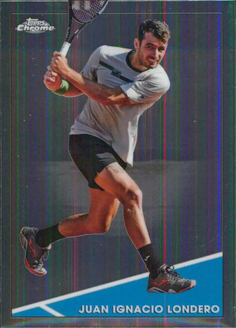 2021 Topps Chrome #85 Juan Ignacio Londero EX Excellent Tennis Card - Other