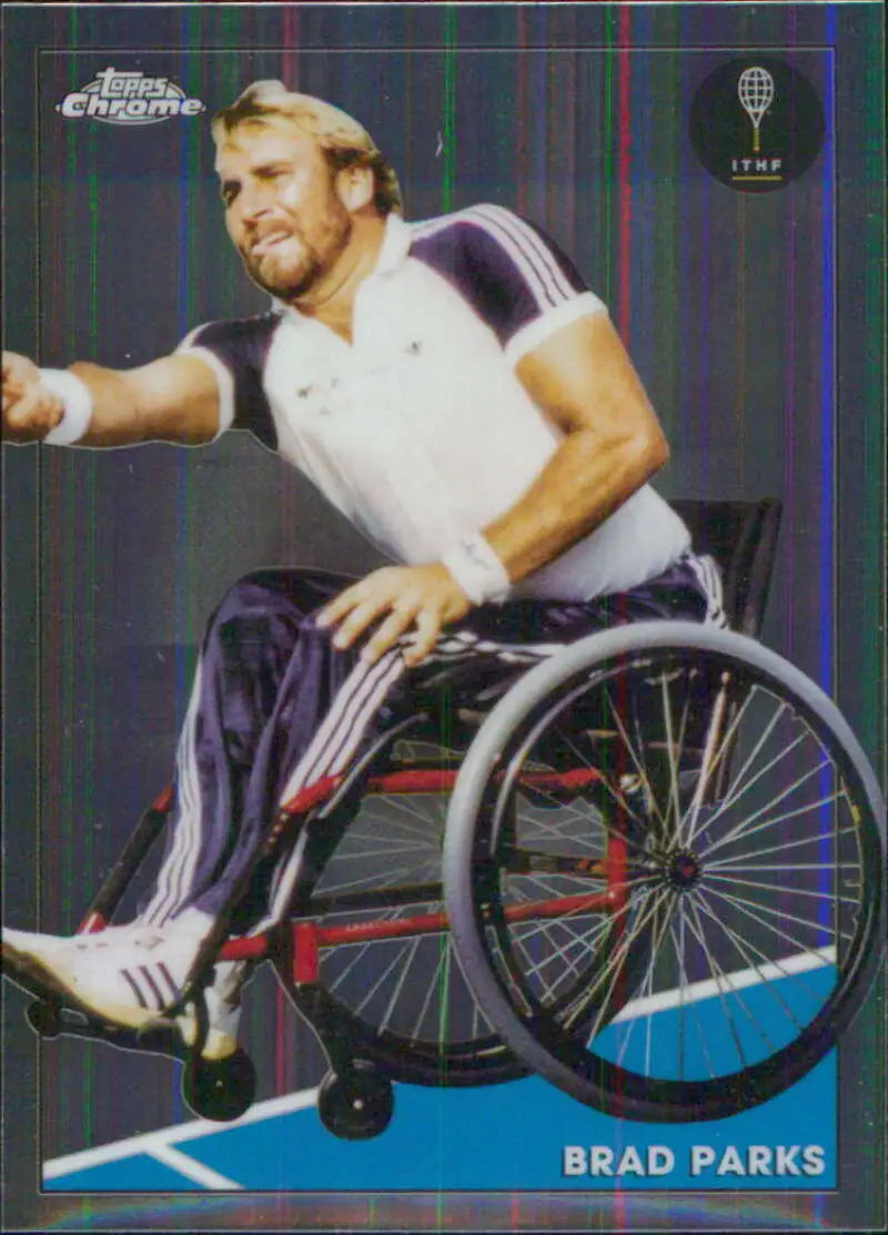 2021 Topps Chrome #86 Brad Parks EX Excellent Tennis Card - Other