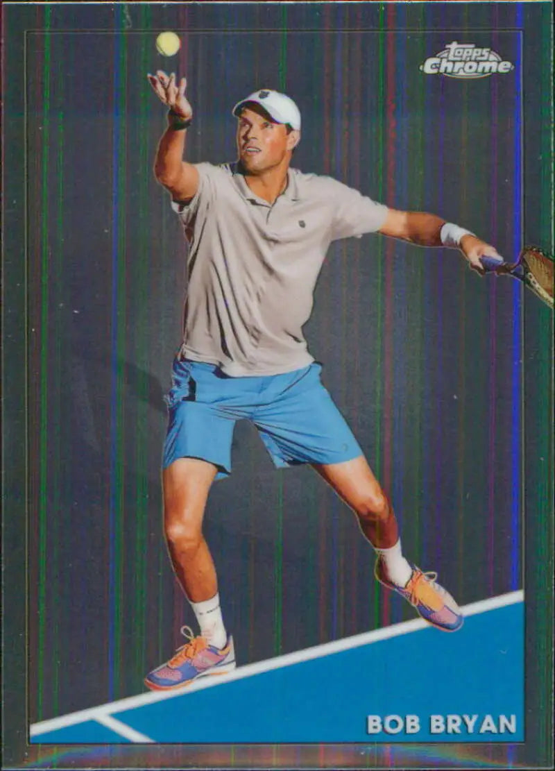 2021 Topps Chrome #9 Bob Bryan EX Excellent Tennis Card - Other