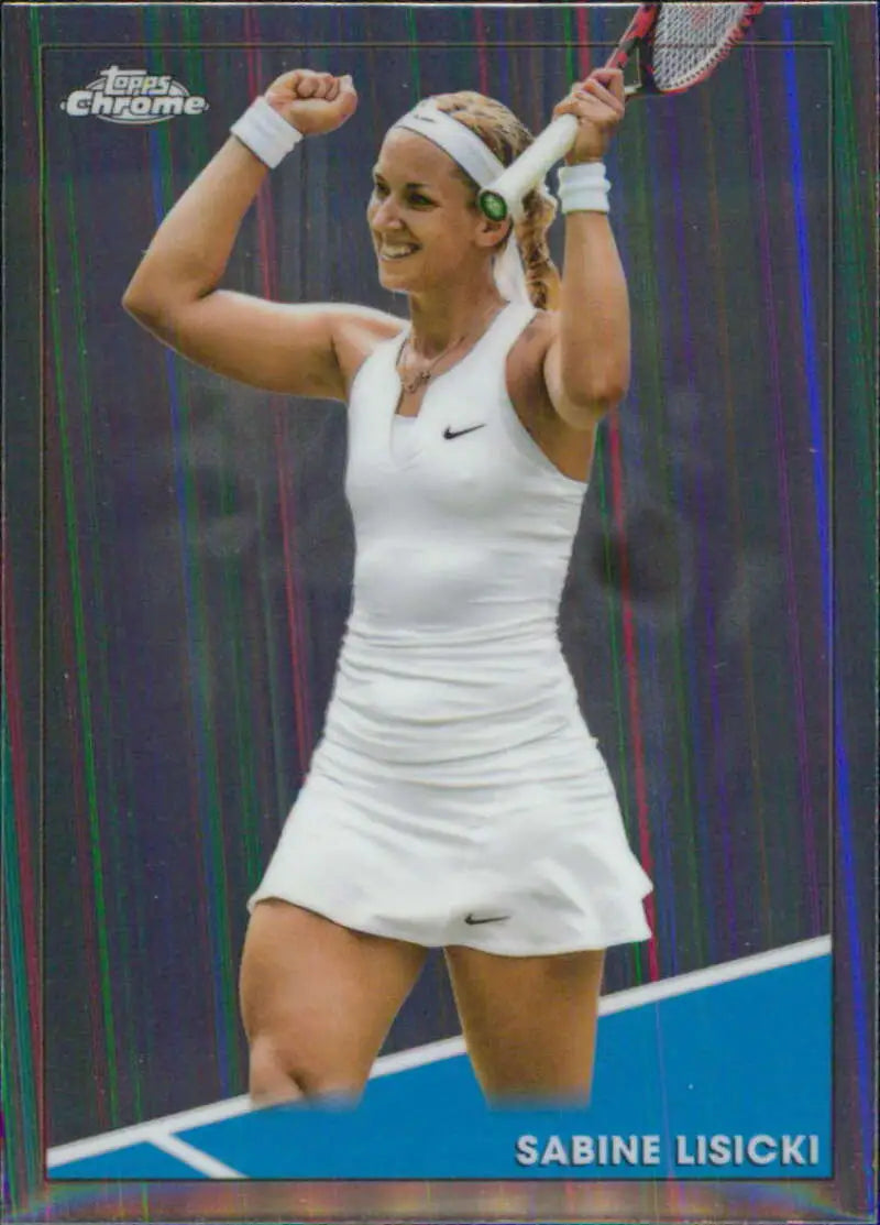 2021 Topps Chrome #90 Sabine Lisicki EX Excellent Tennis Card - Other