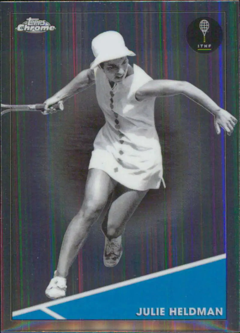 2021 Topps Chrome #93 Julie Heldman EX Excellent Tennis Card - Other