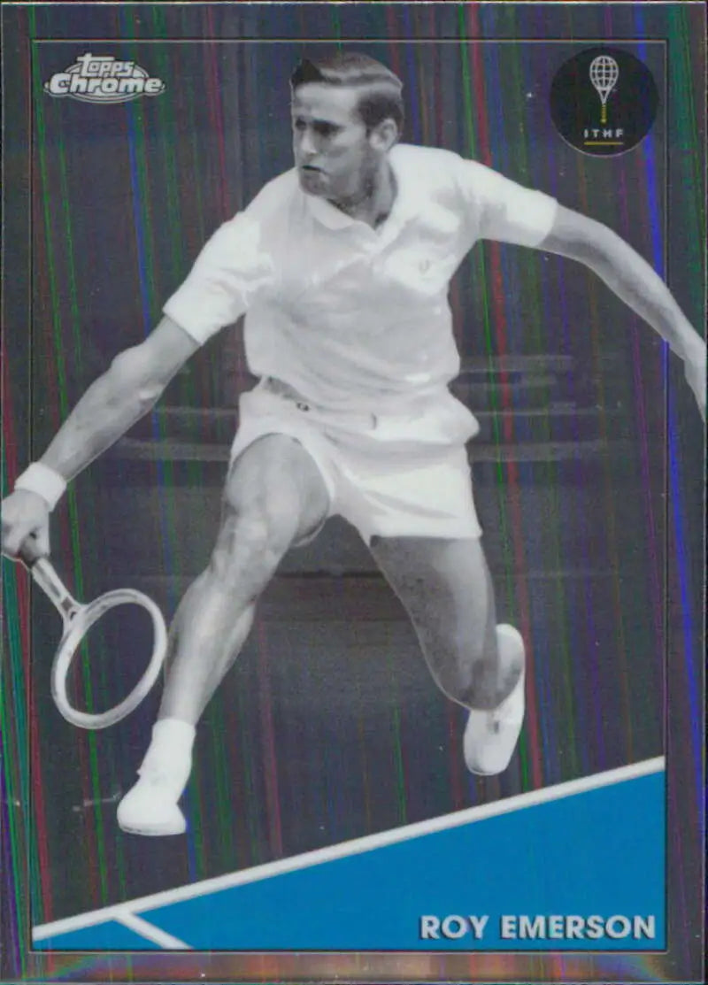 2021 Topps Chrome #94 Roy Emerson EX Excellent Tennis Card - Other