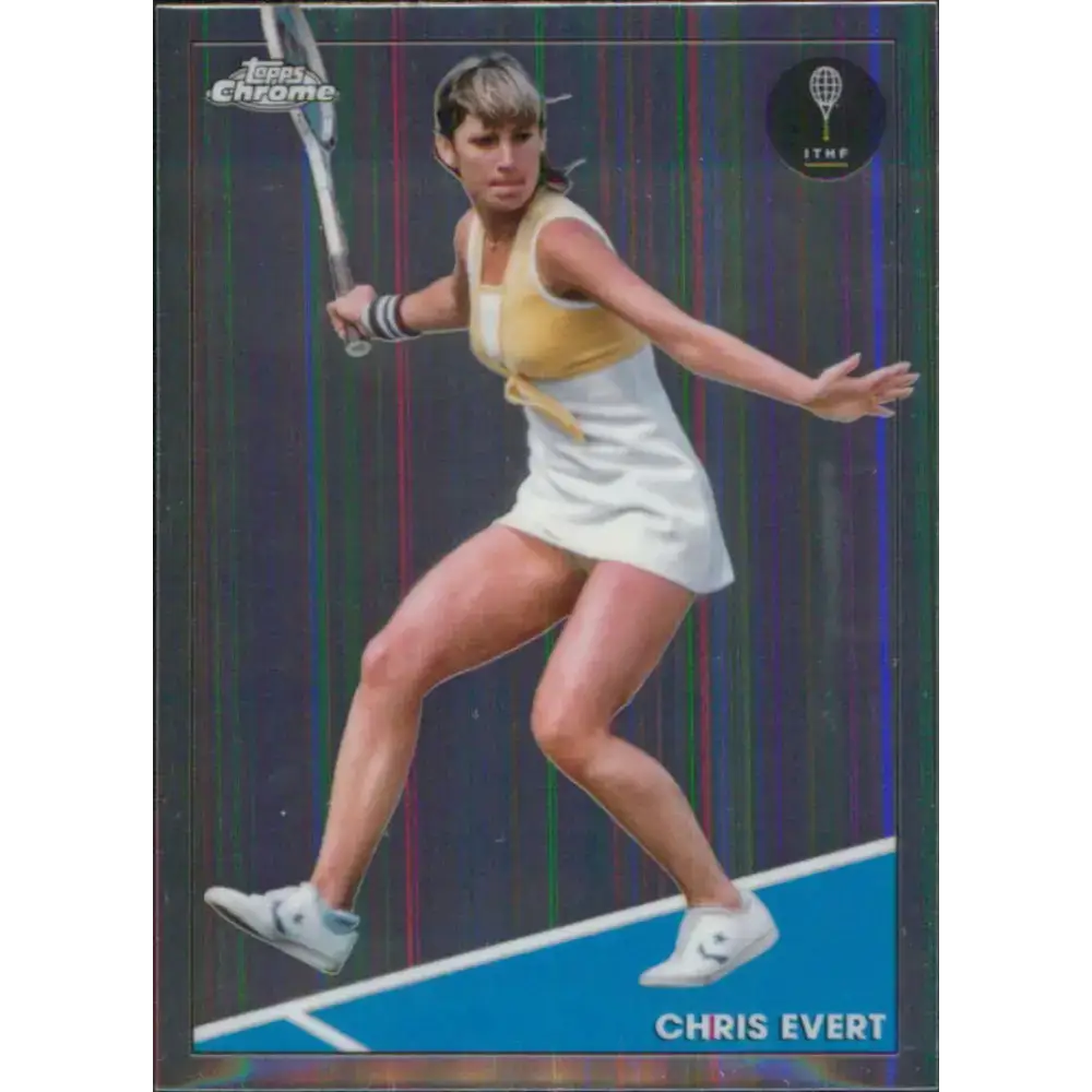 2021 Topps Chrome #99 Chris Evert NM-MT Tennis Card - Other