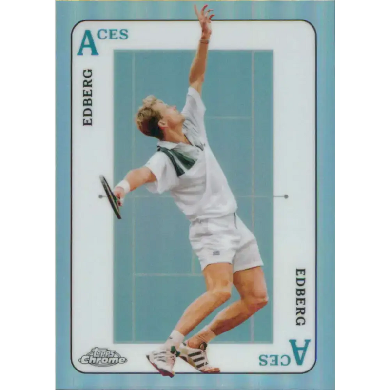 2021 Topps Chrome Aces Refractor #ACE-7 Stefan Edberg NM-MT Tennis Card - Other