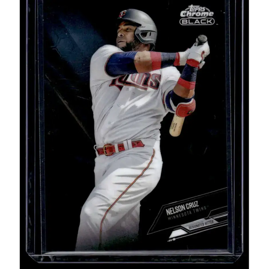 2021 Topps Chrome Black #5 Nelson Cruz NM/MT Minnesota Twins Baseball Card - Baseball Card Single