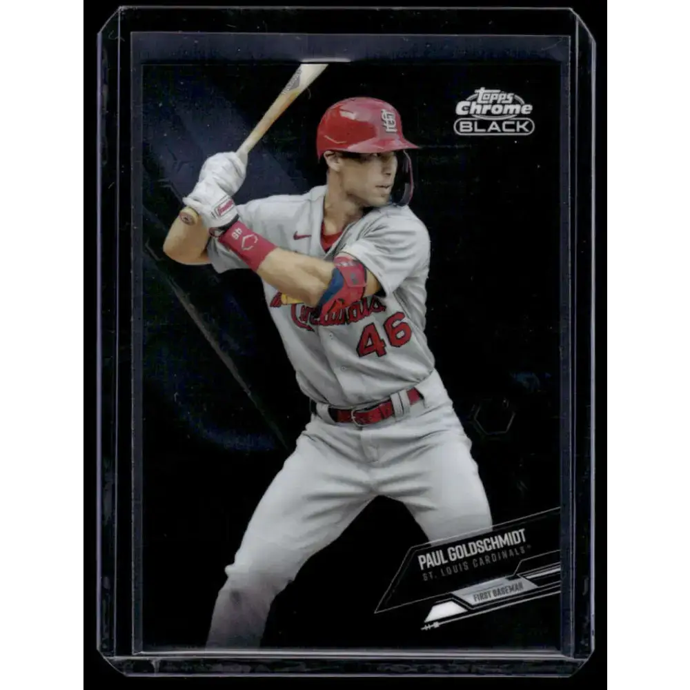 2021 Topps Chrome Black #7 Paul Goldschmidt NM/MT St. Louis Cardinals Baseball Card - Baseball Card Single