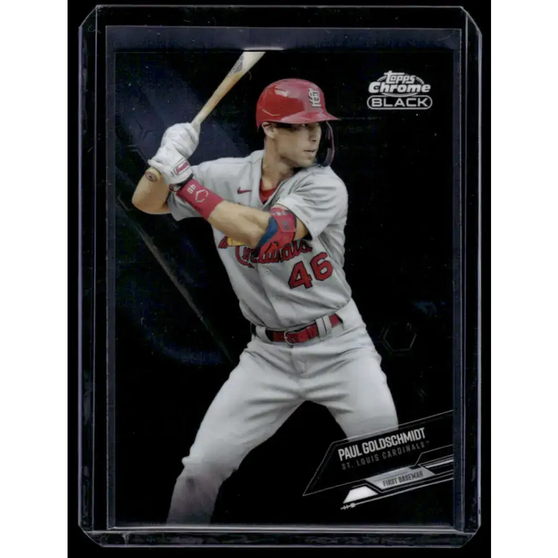 2021 Topps Chrome Black #7 Paul Goldschmidt NM/MT St. Louis Cardinals Baseball Card - Baseball Card Single
