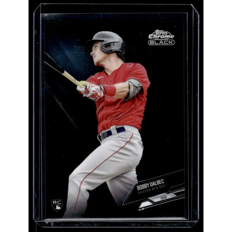 2021 Topps Chrome Black #72 Bobby Dalbec NM/MT Boston Red Sox Baseball Card - Baseball Card Single