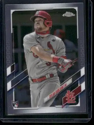 2021 Topps Chrome Dylan Carlson #140 RC Baseball - Baseball Card Single