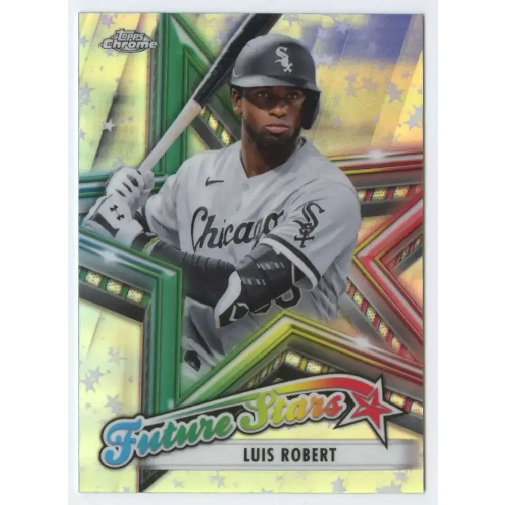 2021 Topps Chrome Future Stars Refractor #FS-1 Luis Robert NM-MT Chicago White Sox Baseball Card - Baseball Card Single