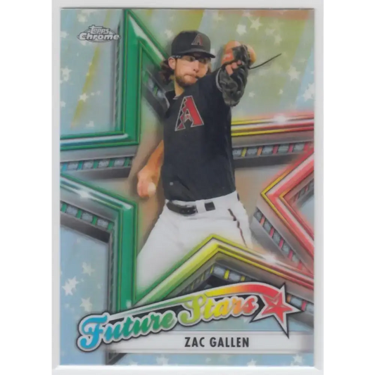 2021 Topps Chrome Future Stars Refractor #FS-18 Zac Gallen NM-MT Arizona Diamondbacks Baseball Card - Baseball Card