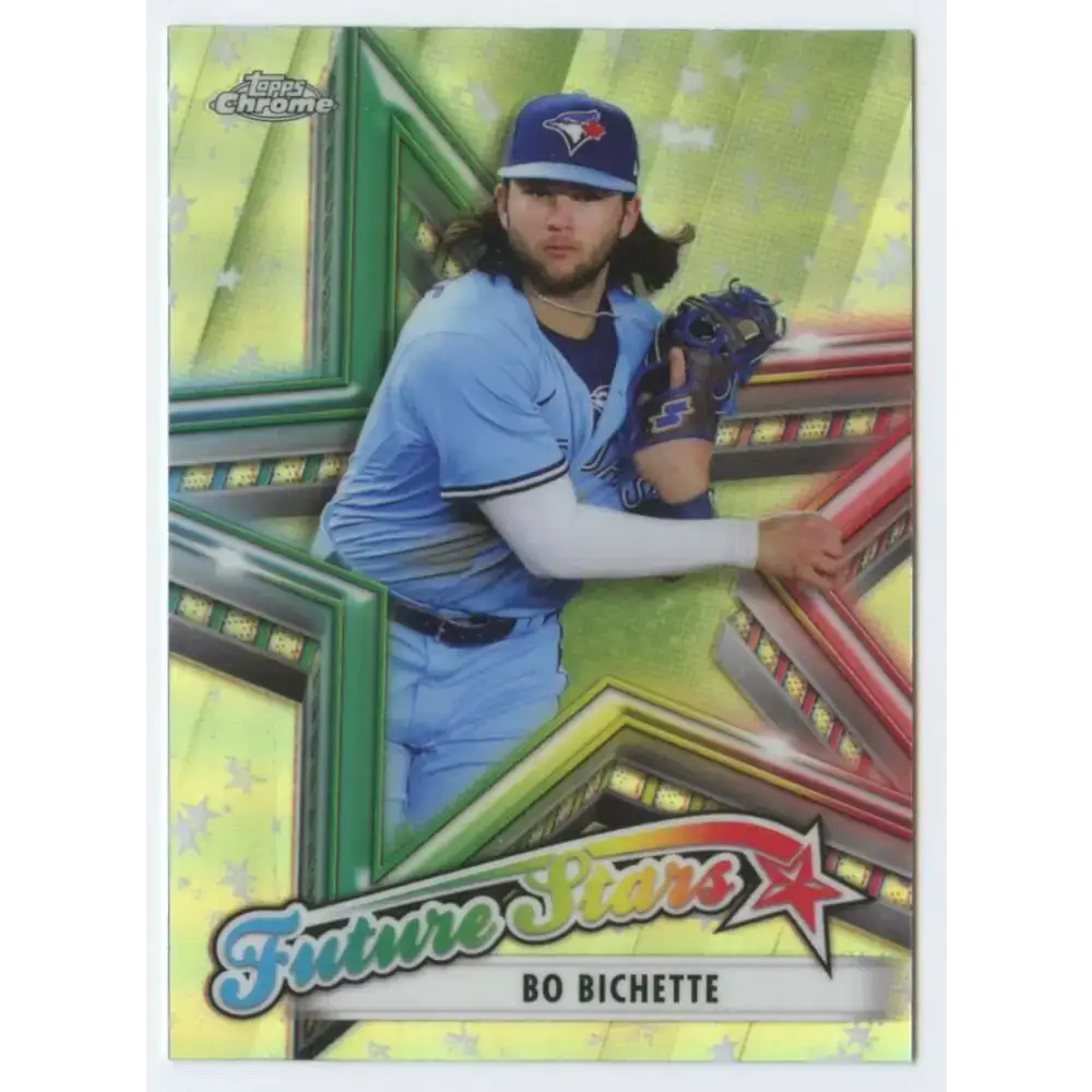 2021 Topps Chrome Future Stars Refractor #FS-2 Bo Bichette NM-MT Toronto Blue Jays Baseball Card - Baseball Card Single