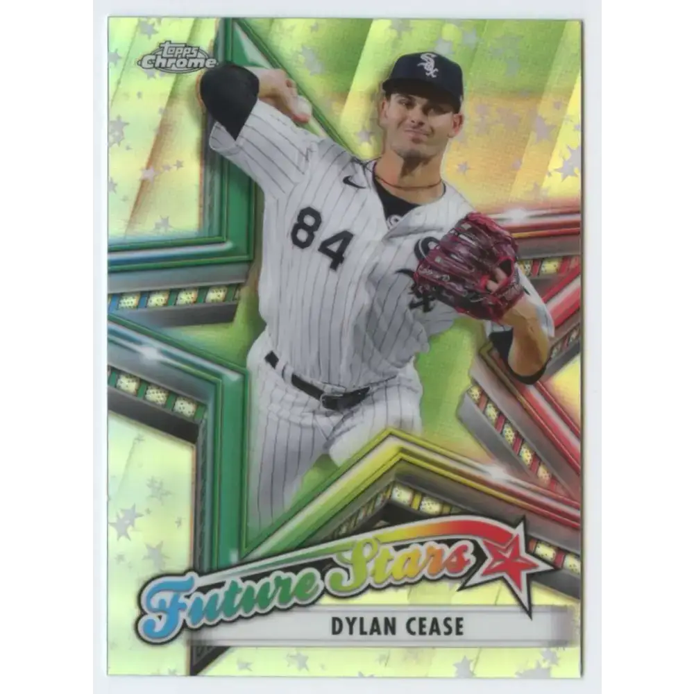 2021 Topps Chrome Future Stars Refractor #FS-20 Dylan Cease NM-MT Chicago White Sox Baseball Card - Baseball Card Single