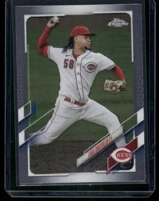 2021 Topps Chrome Luis Castillo #31 Baseball - Baseball Card Single