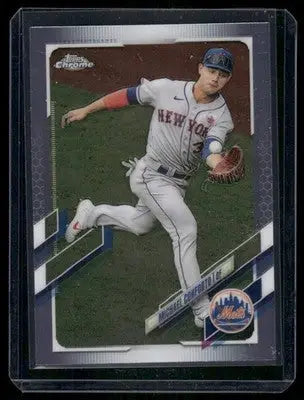 2021 Topps Chrome Michael Conforto #213 Baseball - Baseball Card Single