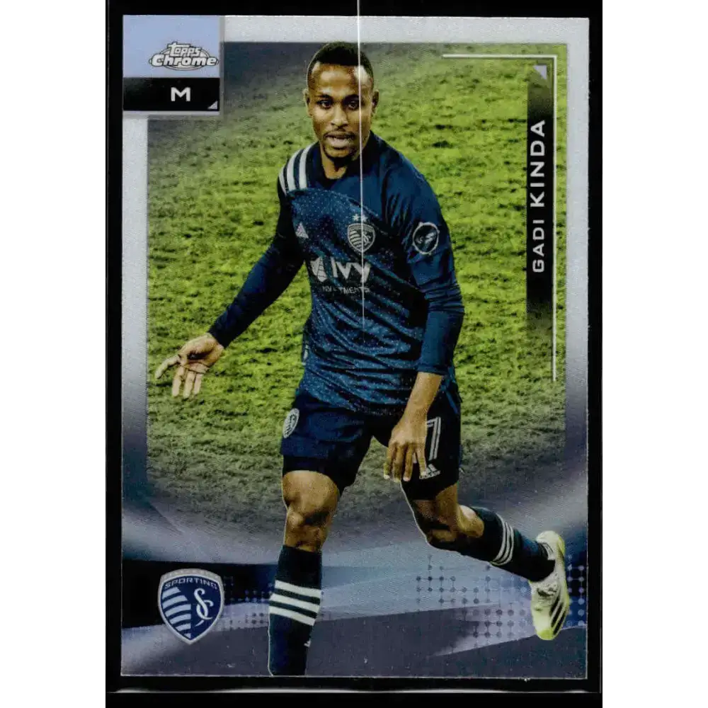 2021 Topps Chrome MLS #100 Gadi Kinda NM-MT Sporting Kansas City Soccer Card - Soccer Card Single