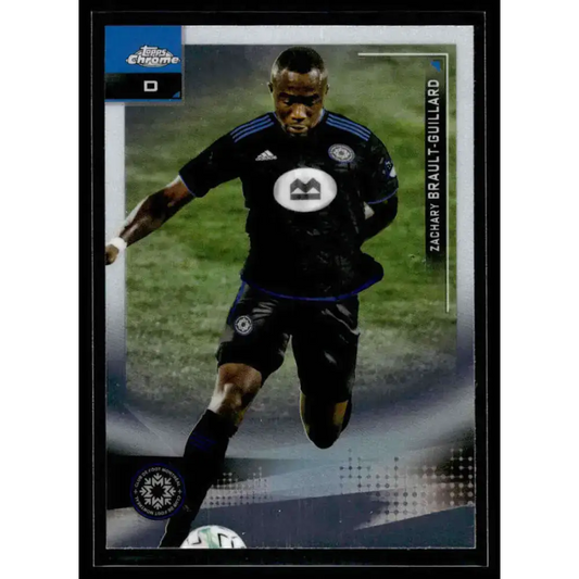 2021 Topps Chrome MLS #110 Zachary Brault-Guillard NM-MT Club de Foot Montreal Soccer Card - Soccer Card Single