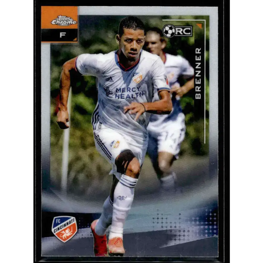 2021 Topps Chrome MLS #136 Brenner NM-MT FC Cincinnati RC Soccer Card - Soccer Card Single