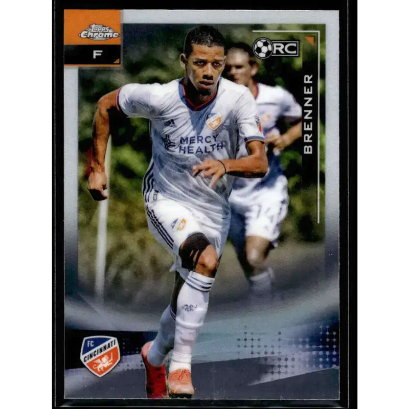 2021 Topps Chrome MLS #136 Brenner NM-MT FC Cincinnati RC Soccer Card - Soccer Card Single