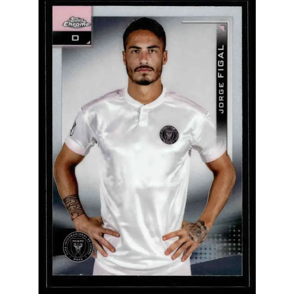 2021 Topps Chrome MLS #141 Jorge Figal NM-MT Inter Miami CF Soccer Card - Soccer Card Single
