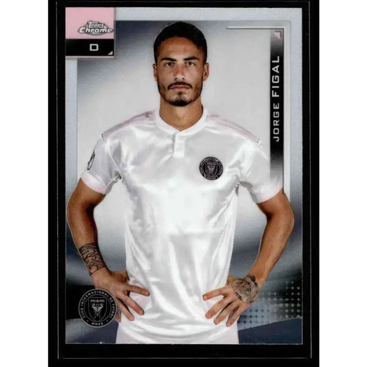 2021 Topps Chrome MLS #141 Jorge Figal NM-MT Inter Miami CF Soccer Card - Soccer Card Single