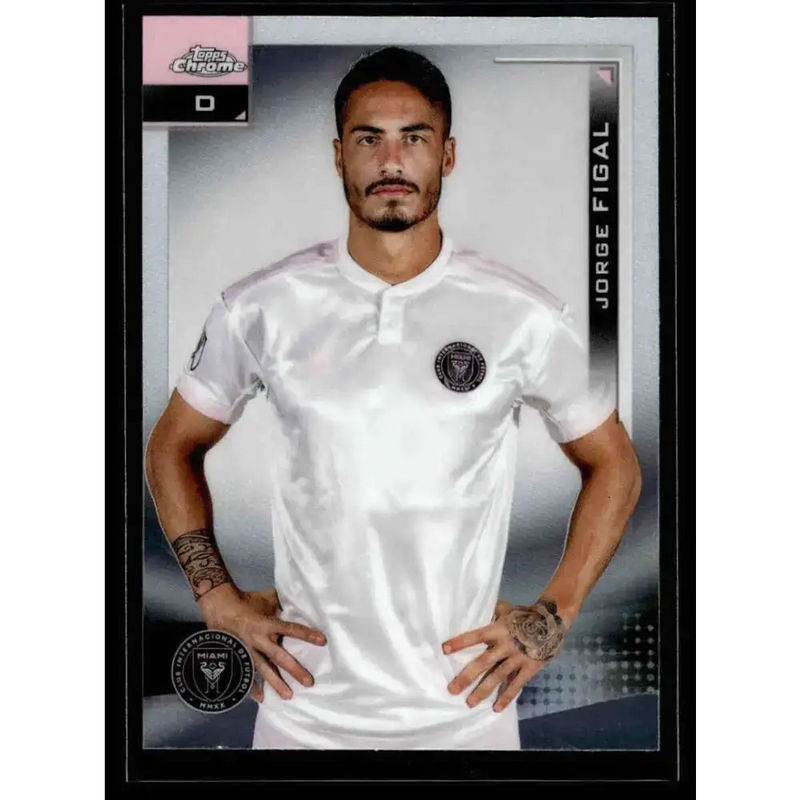 2021 Topps Chrome MLS #141 Jorge Figal NM-MT Inter Miami CF Soccer Card - Soccer Card Single