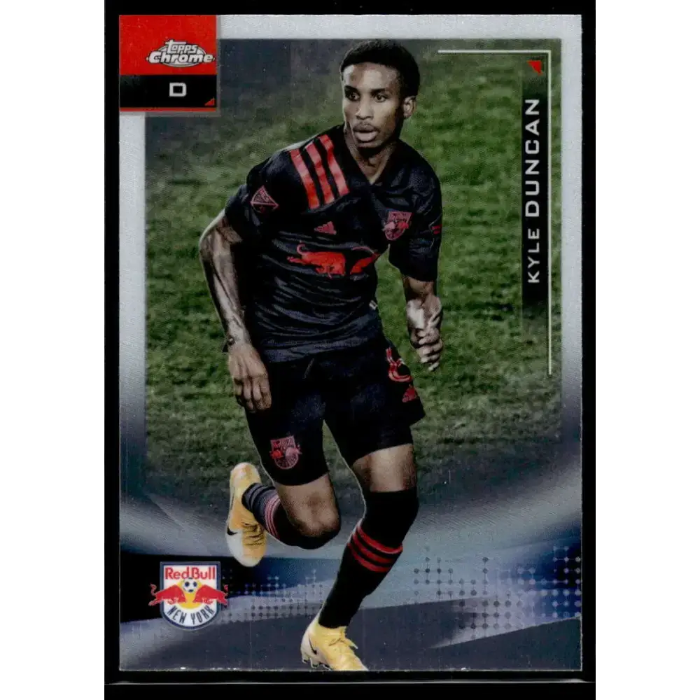 2021 Topps Chrome MLS #32 Kyle Duncan NM-MT New York Red Bulls Soccer Card - Soccer Card Single