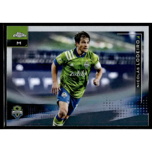 2021 Topps Chrome MLS #70 Nicolas Lodeiro NM-MT Seattle Sounders FC Soccer Card - Soccer Card Single
