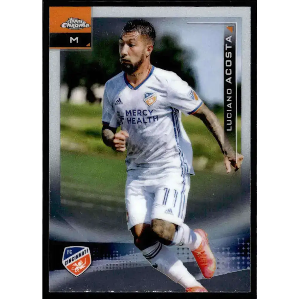 2021 Topps Chrome MLS #73 Luciano Acosta NM-MT FC Cincinnati Soccer Card - Soccer Card Single