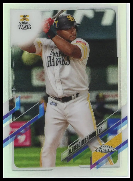2021 Topps Chrome NPB - Refractors Alfredo Despaigne 10 Fukuoka SoftBank Hawks - Baseball Card Single