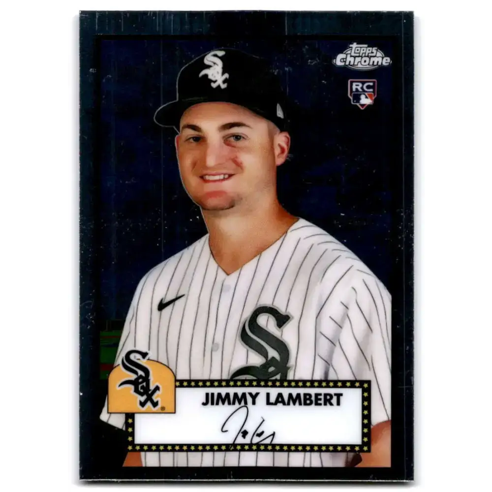 2021 Topps Chrome Platinum Anniversary #106 Jimmy Lambert NM-MT RC Rookie Chicago White Sox Baseball Card - Baseball