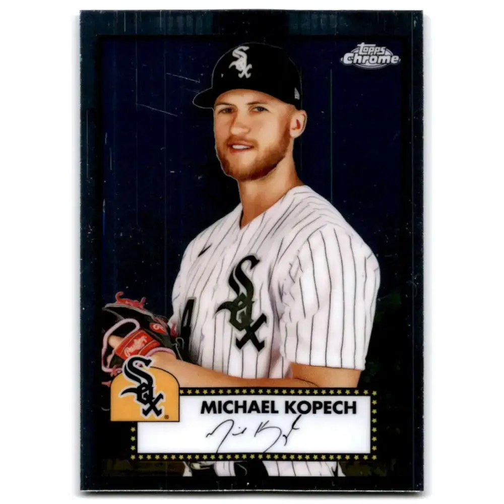 2021 Topps Chrome Platinum Anniversary #116 Michael Kopech NM-MT Chicago White Sox Baseball Card - Baseball Card Single