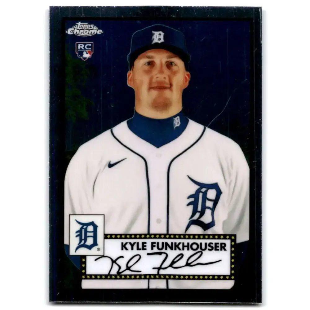 2021 Topps Chrome Platinum Anniversary #119 Kyle Funkhouser NM-MT RC Rookie Detroit Tigers Baseball Card - Baseball