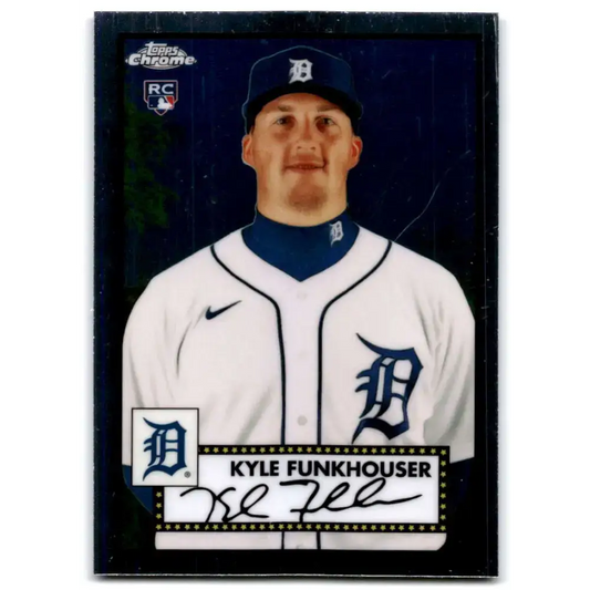 2021 Topps Chrome Platinum Anniversary #119 Kyle Funkhouser NM-MT RC Rookie Detroit Tigers Baseball Card - Baseball
