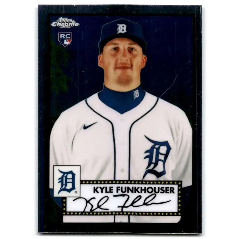 2021 Topps Chrome Platinum Anniversary #119 Kyle Funkhouser NM-MT RC Rookie Detroit Tigers Baseball Card - Baseball