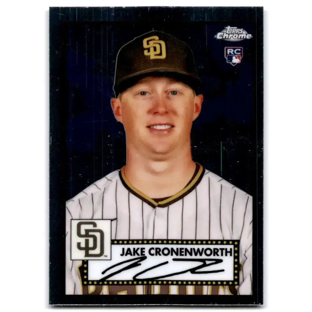 2021 Topps Chrome Platinum Anniversary #13 Jake Cronenworth NM-MT RC Rookie San Diego Padres Baseball Card - Baseball