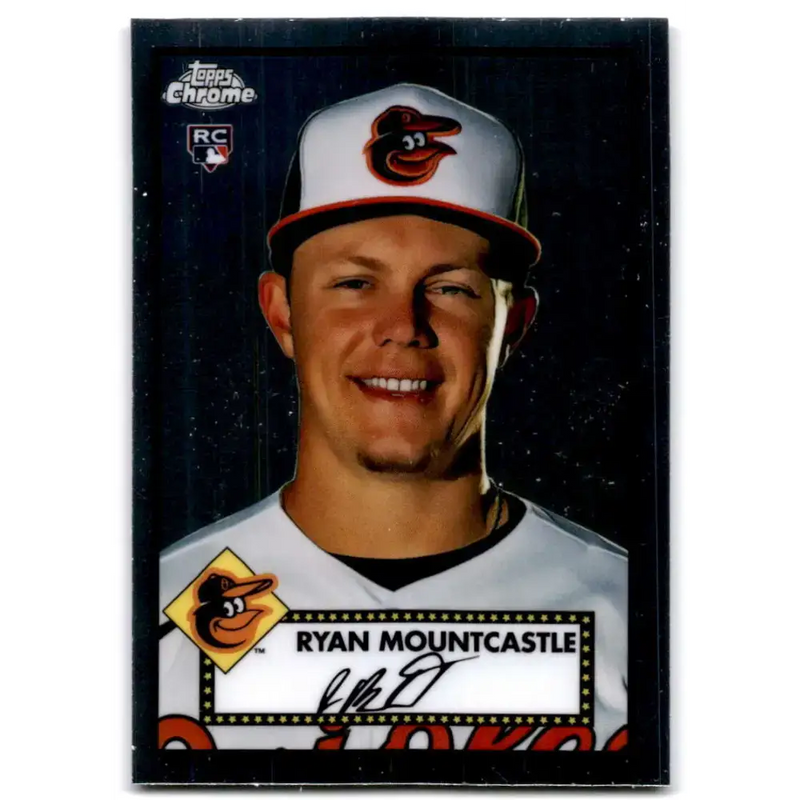 2021 Topps Chrome Platinum Anniversary #16 Ryan Mountcastle NM-MT RC Rookie Baltimore Orioles Baseball Card - Baseball