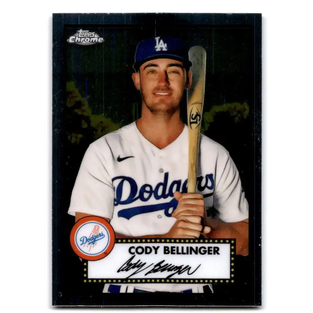 2021 Topps Chrome Platinum Anniversary #165 Cody Bellinger NM-MT Los Angeles Dodgers Baseball Card - Baseball Card