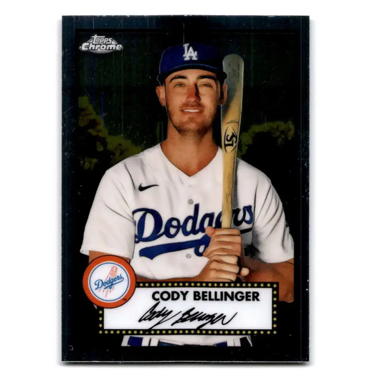 2021 Topps Chrome Platinum Anniversary #165 Cody Bellinger NM-MT Los Angeles Dodgers Baseball Card - Baseball Card