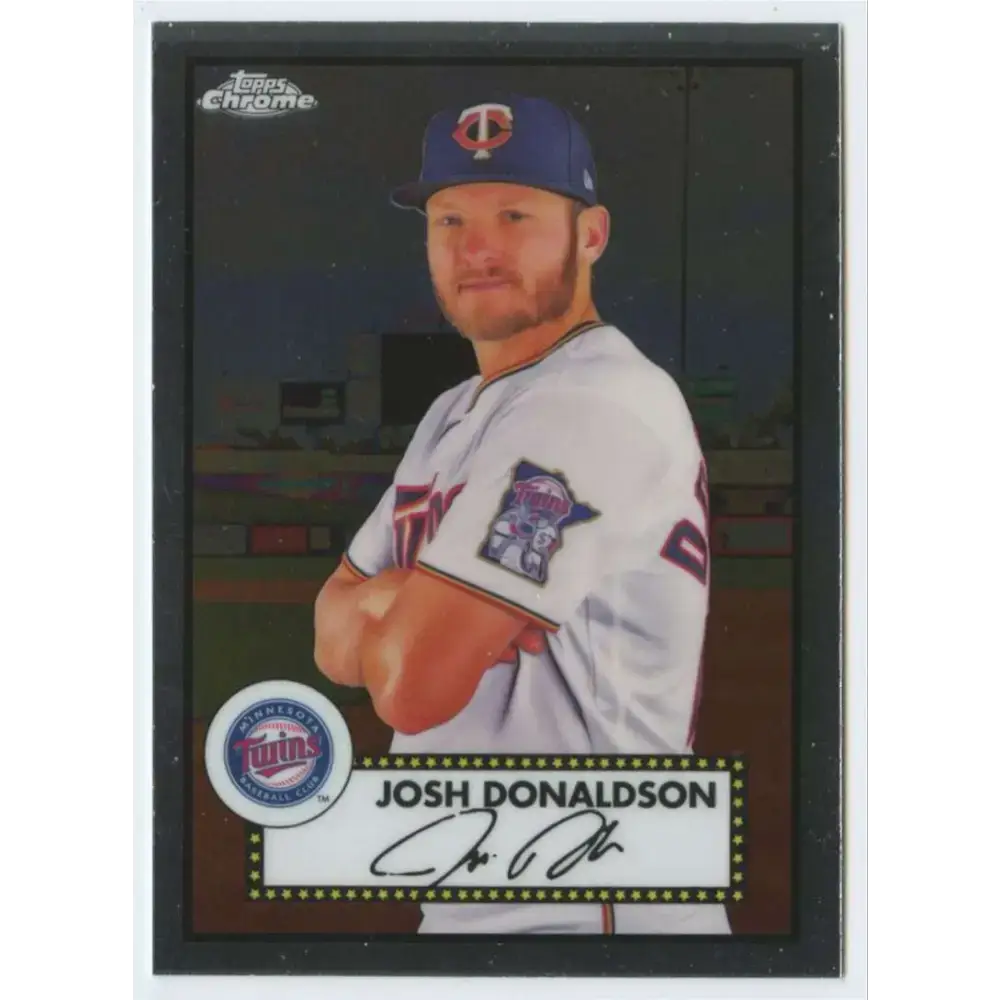 2021 Topps Chrome Platinum Anniversary #181 Josh Donaldson NM-MT Minnesota Twins Baseball Card - Baseball Card Single