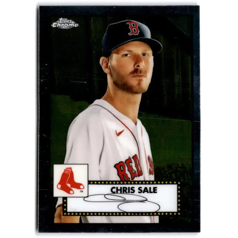 2021 Topps Chrome Platinum Anniversary #211 Chris Sale NM-MT Boston Red Sox Baseball Card - Baseball Card Single
