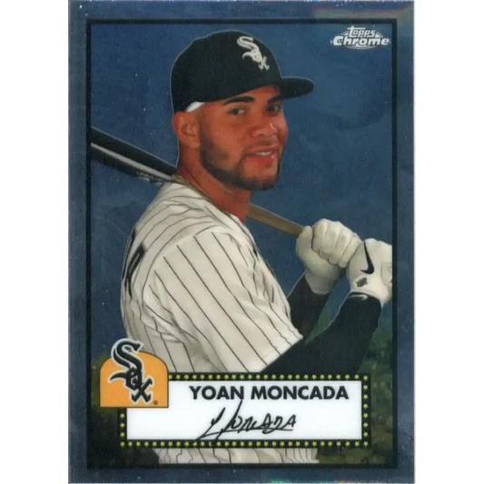 2021 Topps Chrome Platinum Anniversary #212 Yoan Moncada NM-MT Chicago White Sox Baseball Card - Baseball Card Single