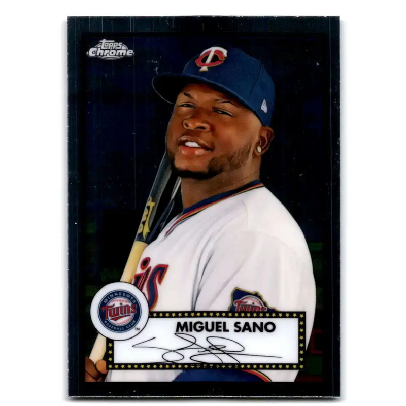 2021 Topps Chrome Platinum Anniversary #222 Miguel Sano NM-MT Minnesota Twins Baseball Card - Baseball Card Single