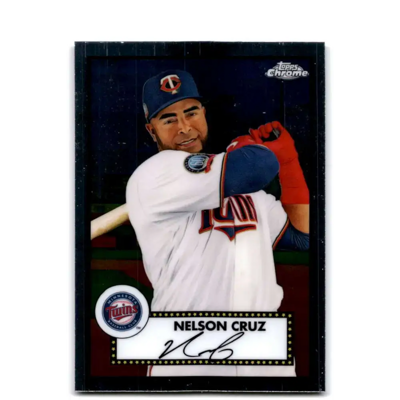 2021 Topps Chrome Platinum Anniversary #227 Nelson Cruz NM-MT Minnesota Twins Baseball Card - Baseball Card Single