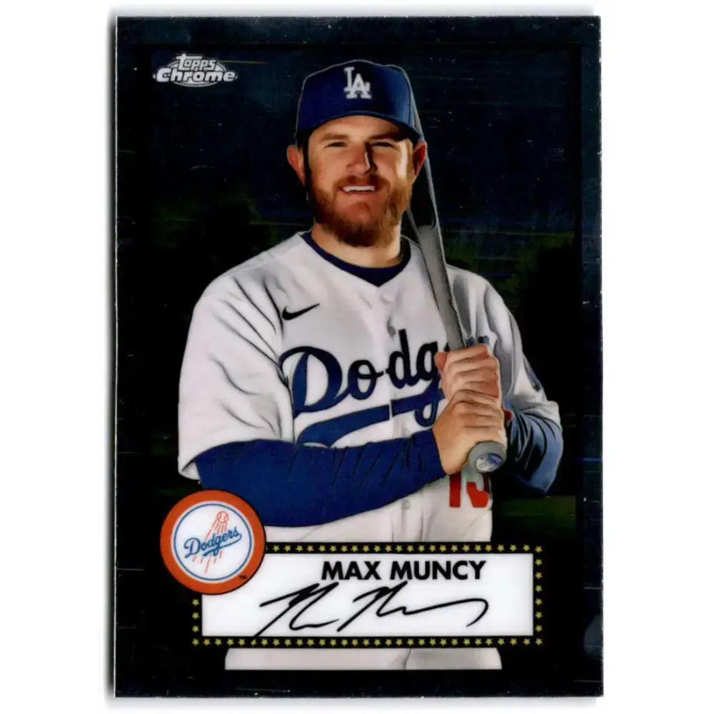 2021 Topps Chrome Platinum Anniversary #228 Max Muncy NM-MT Los Angeles Dodgers Baseball Card - Baseball Card Single