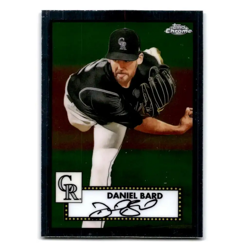 2021 Topps Chrome Platinum Anniversary #232 Daniel Bard NM-MT Colorado Rockies Baseball Card - Baseball Card Single