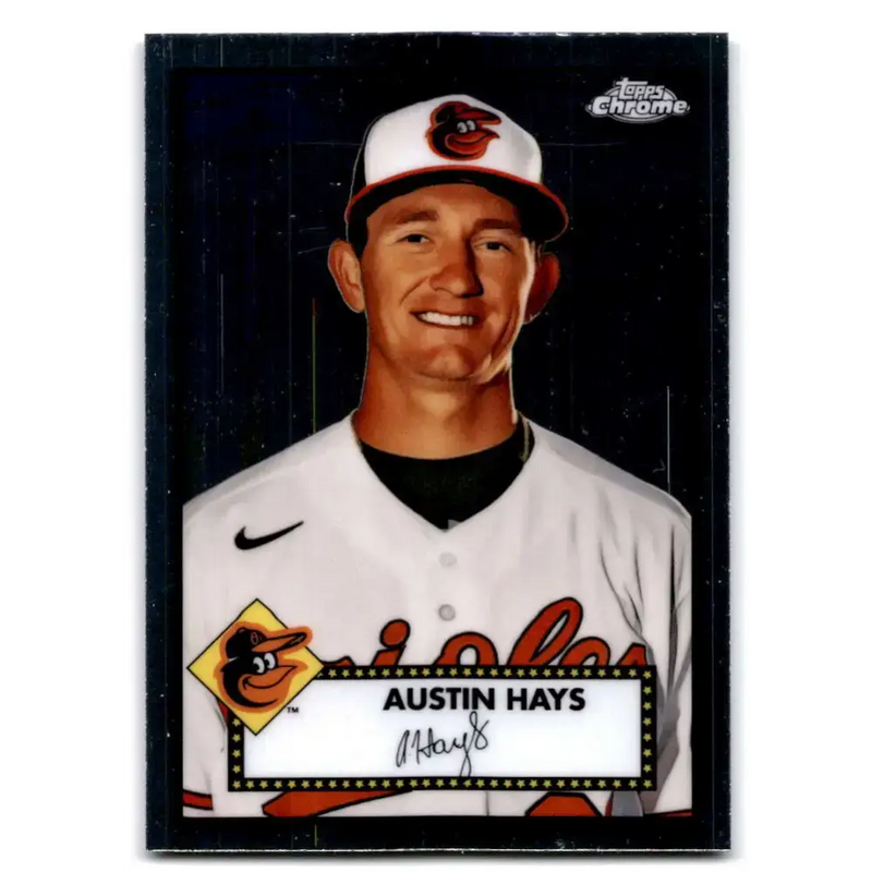 2021 Topps Chrome Platinum Anniversary #239 Austin Hays NM-MT Baltimore Orioles Baseball Card - Baseball Card Single