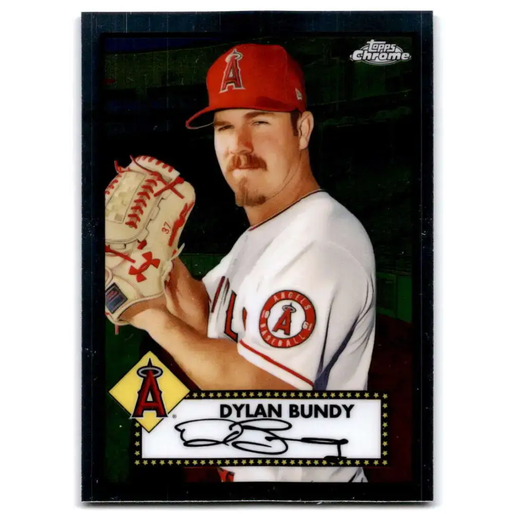 2021 Topps Chrome Platinum Anniversary #243 Dylan Bundy NM-MT Los Angeles Angels Baseball Card - Baseball Card Single