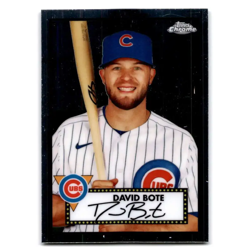 2021 Topps Chrome Platinum Anniversary #246 David Bote NM-MT Chicago Cubs Baseball Card - Baseball Card Single
