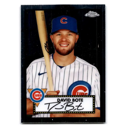 2021 Topps Chrome Platinum Anniversary #246 David Bote NM-MT Chicago Cubs Baseball Card - Baseball Card Single